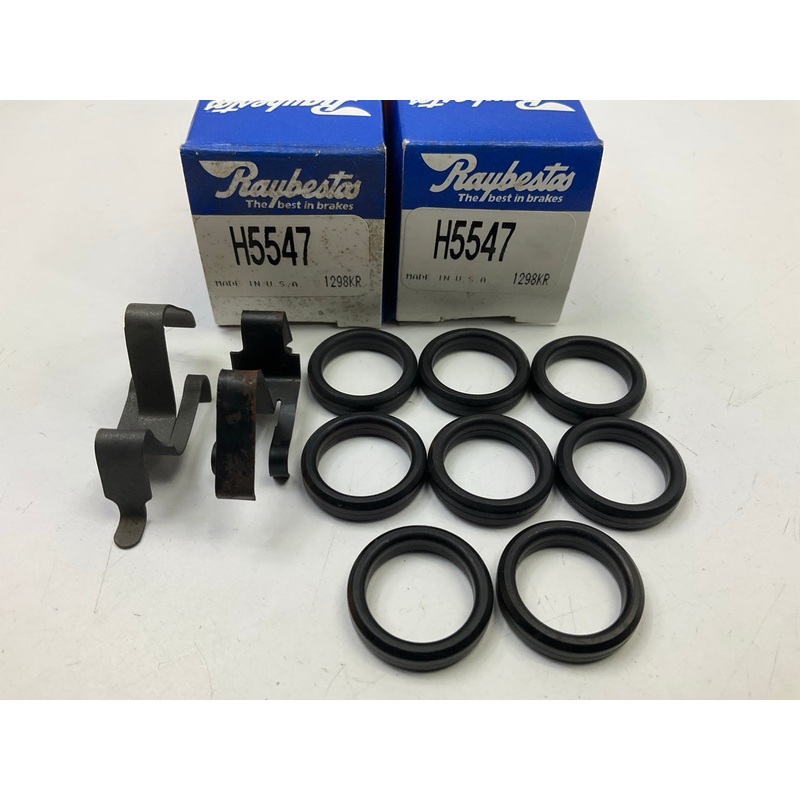 (2) Raybestos H5547 Disc Brake Hardware Kit - Front