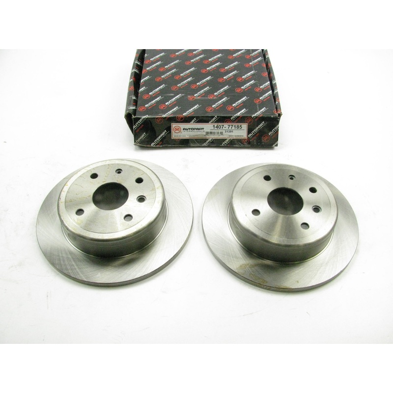 (2) Autopart International 1407-77185 Disc Brake Rotor - Rear