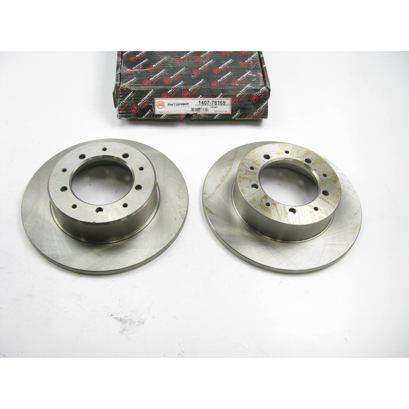 (2) Autopart International 1407-78169 Disc Brake Rotor - Rear