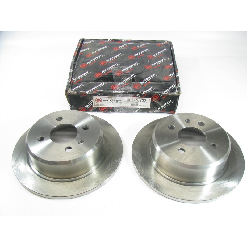 (2) Autopart International 1407-78222 Disc Brake Rotor - Rear