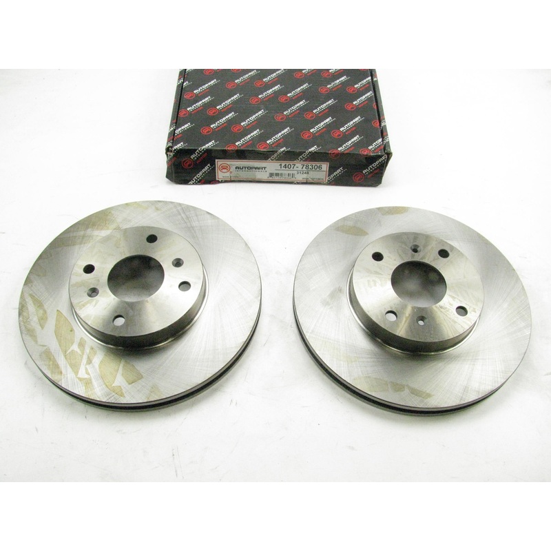 (2) Autopart International 1407-78306 Front Brake Rotors For 1998-1999 Acura CL