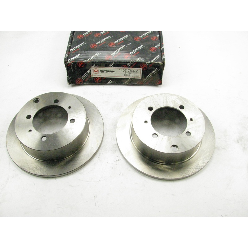 (2) Autopart International 1407-78372 Disc Brake Rotor - Rear