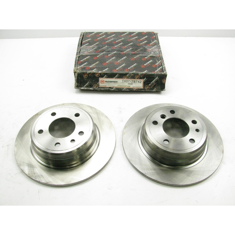 (2) Autopart International 1407-78742 Disc Brake Rotor - Rear