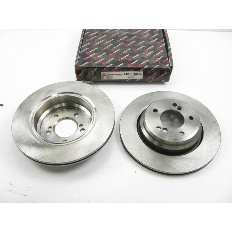 (2) Autopart International 1407-78843 REAR Disc Brake Rotors