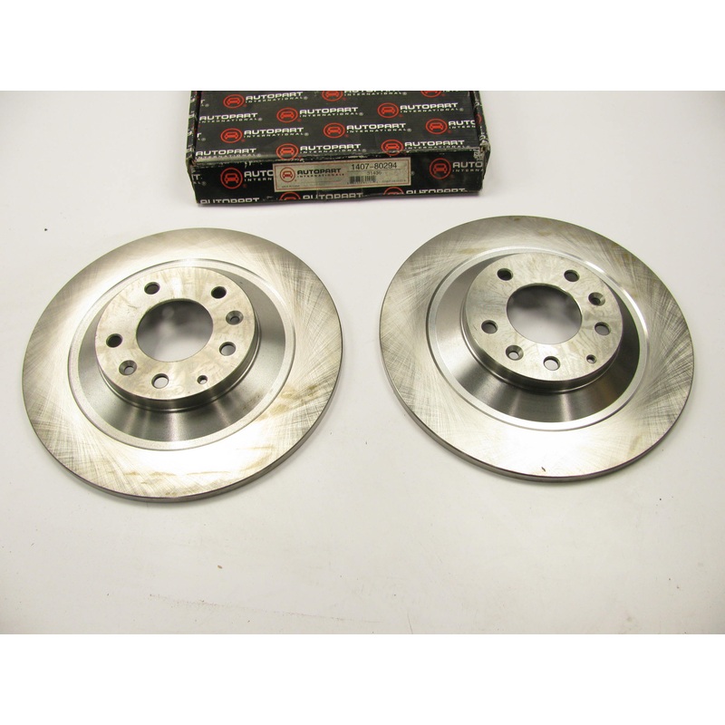 (2) Autopart International 1407-80294 Rear Disc Brake Rotor 2006-2007 Mazda 6
