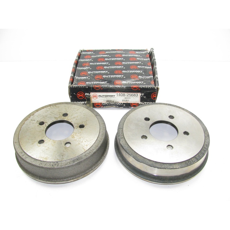 (2) Autopart International 1408-25683 Brake Drum - Rear
