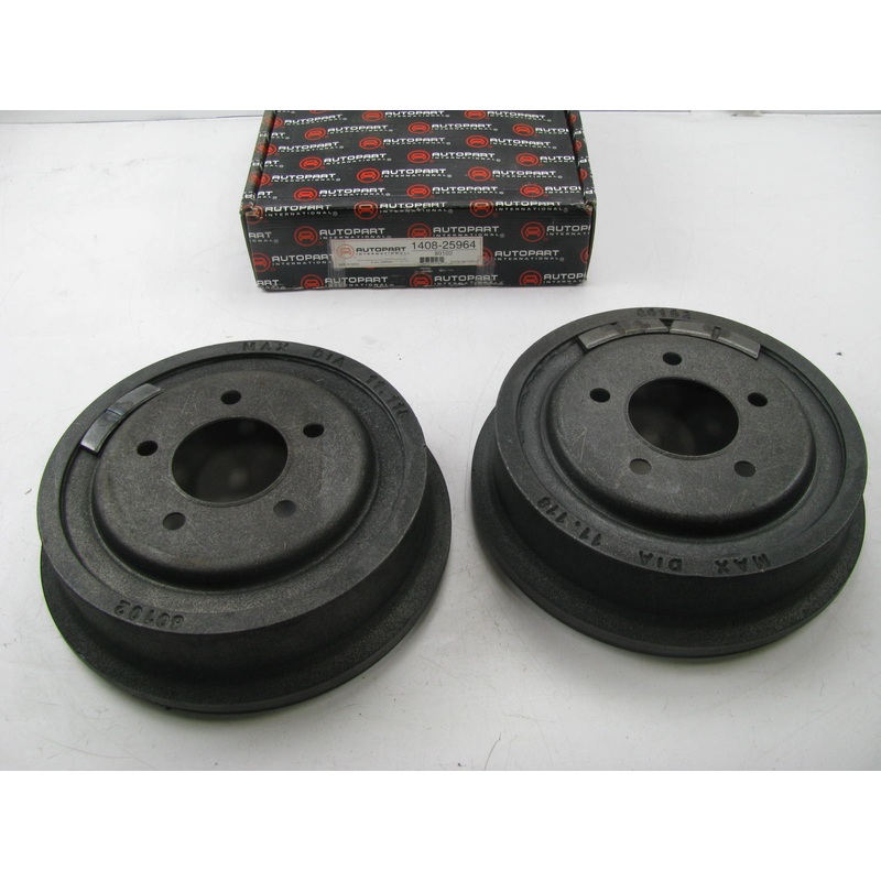 (2) Autopart International 1408-25964 Rear Brake Drum 2000-2001 Ford F-150 5-LUG