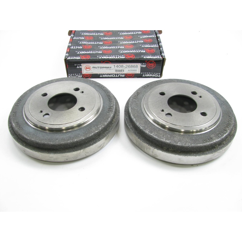 (2) Autopart International 1408-26868 Rear Brake Drum For 2007-2008 Honda Fit