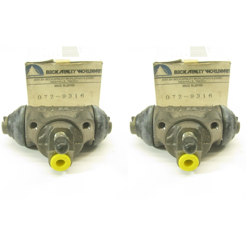 (2) Beck Arnley 072-9316 REAR Drum Brake Wheel Cylinders