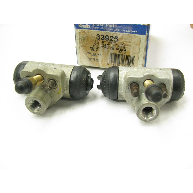 (2) Bendix 33925 Rear Drum Brake Wheel Cylinder