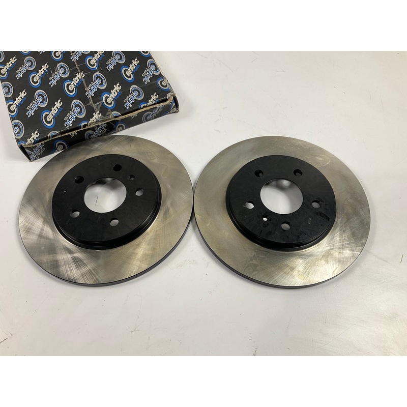 (2) Centric 120.66058 REAR Premium Brake Rotors