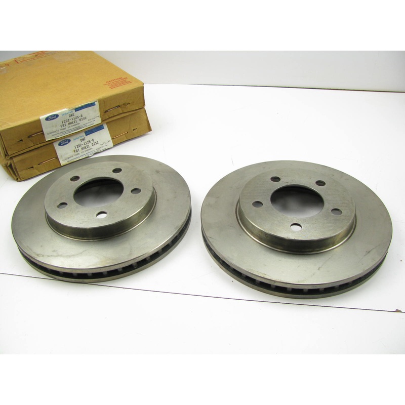 (2) Ford F2DZ-1125-B Disc Brake Rotors 1991-93 Taurus Sable 1991-92 Continental