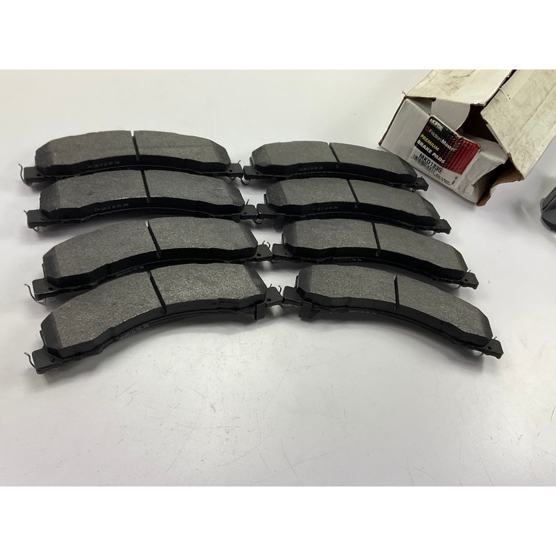 (2) Friction Master MKD1335 Semi-Metallic Disc Brake Pads - Front & Rear