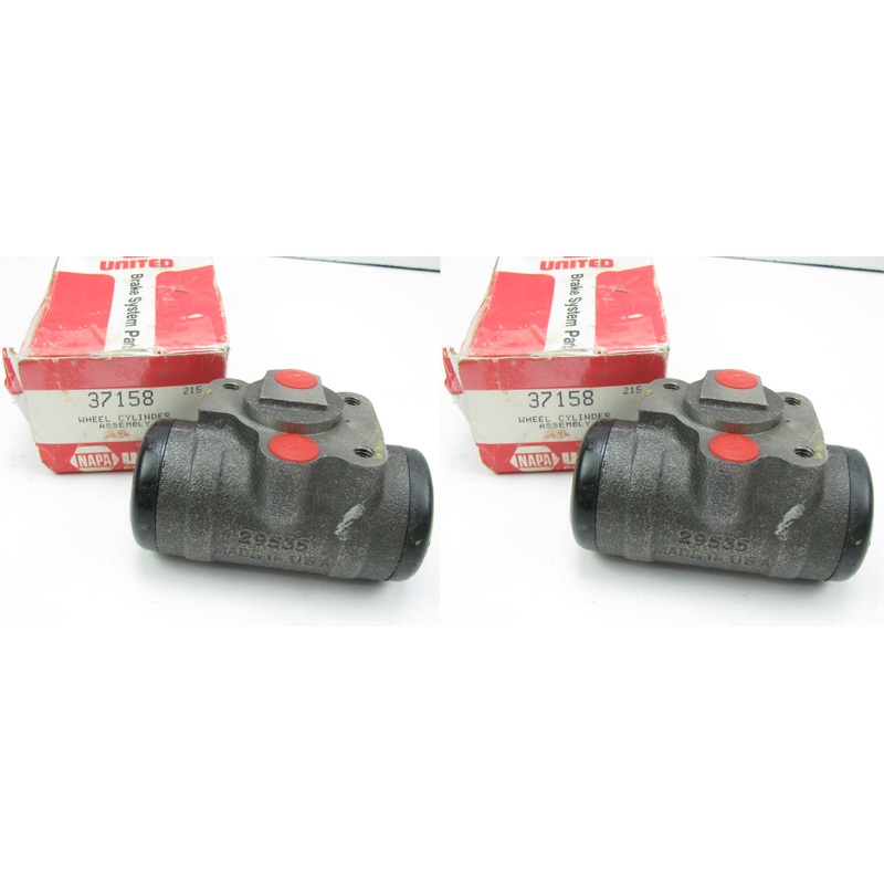 (2) Napa 37158 Drum Brake Wheel Cylinders - Rear Lower Pair