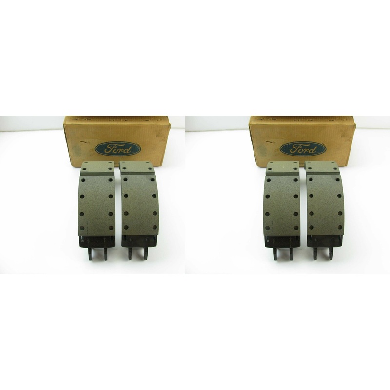 (2) NEW GENUINE OEM Ford Brake Shoes 15'' B700 Cf600 Cf7000 F700 F800 LN7000