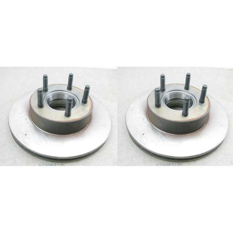 (2) NEW GENUINE OEM Ford F07Z-1102-A Frost Disc Brake Rotors 4WD ONLY
