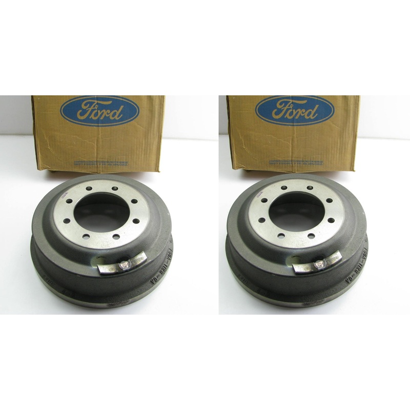 (2) NEW - OEM Genuine Ford F5UZ-1126-A Rear Brake Drums 2003-2006 E250 VAN