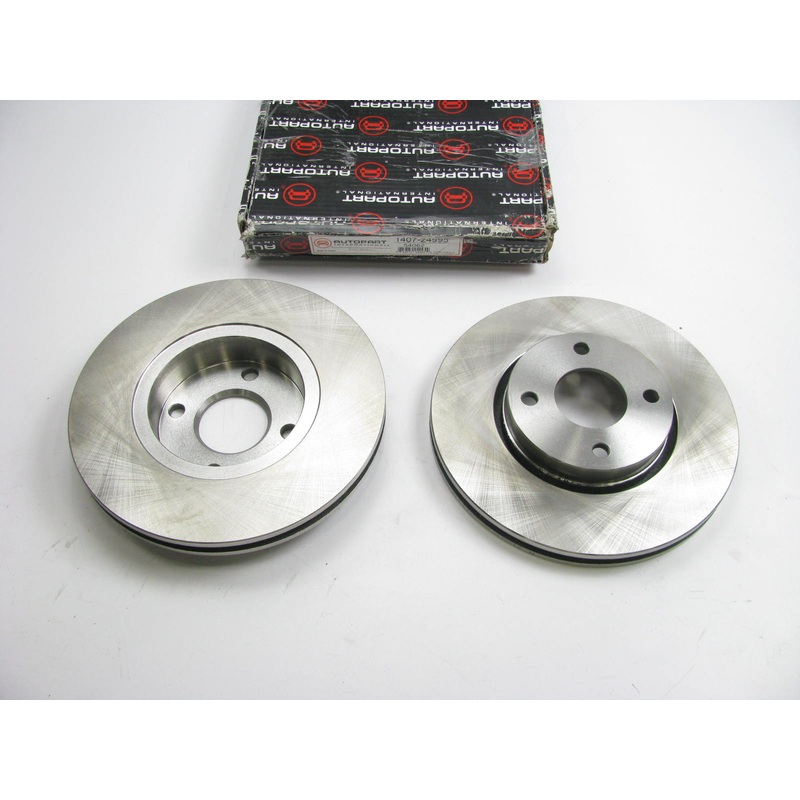 (2) Autopart International 1407-24995 Disc Brake Rotor - Front