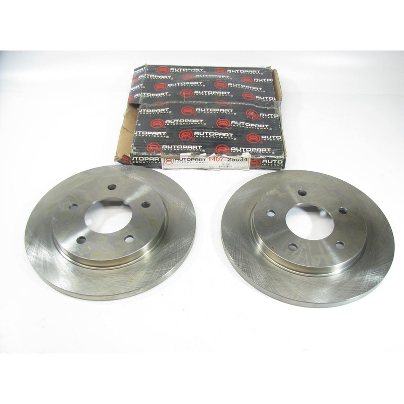 (2) Autopart International 1407-25034 Disc Brake Rotor - Rear