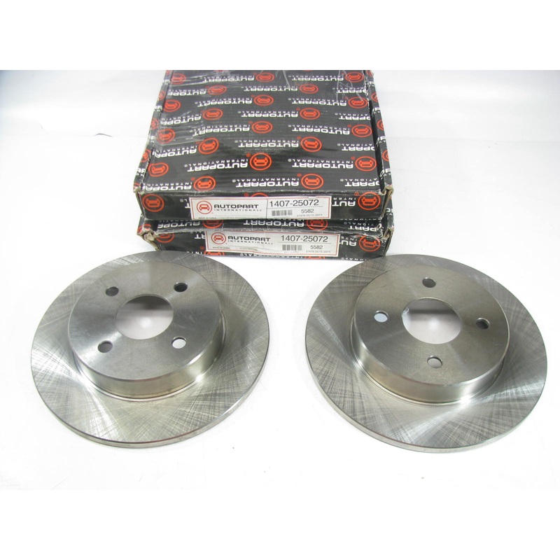 (2) Autopart International 1407-25072 Disc Brake Rotor - Rear