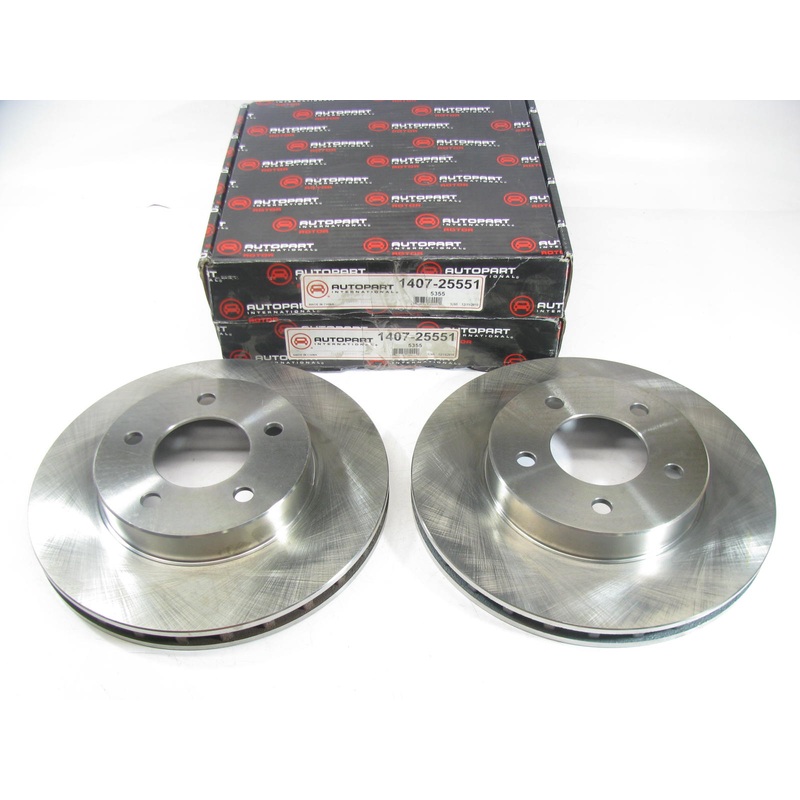 (2) Autopart International 1407-25551 Disc Brake Rotor - Front