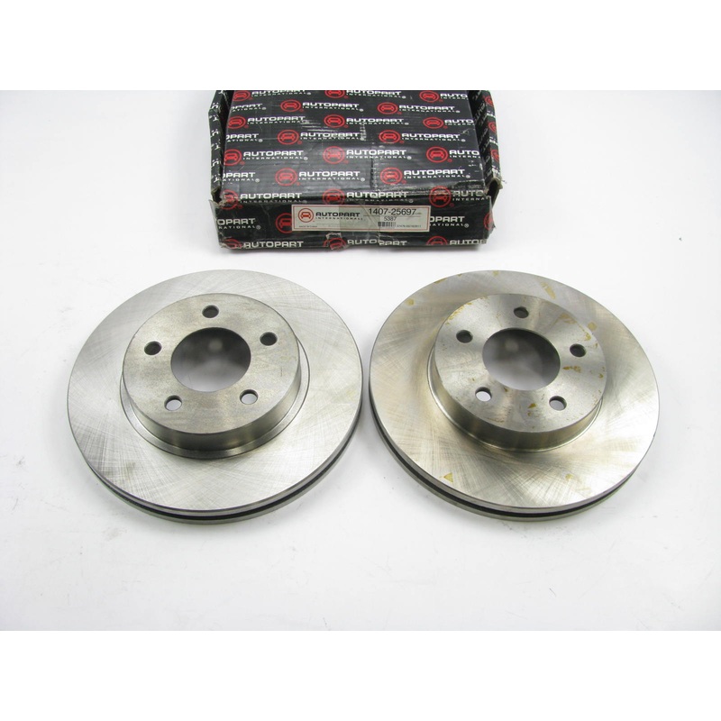 (2) Autopart International 1407-25697 Disc Brake Rotor - Front