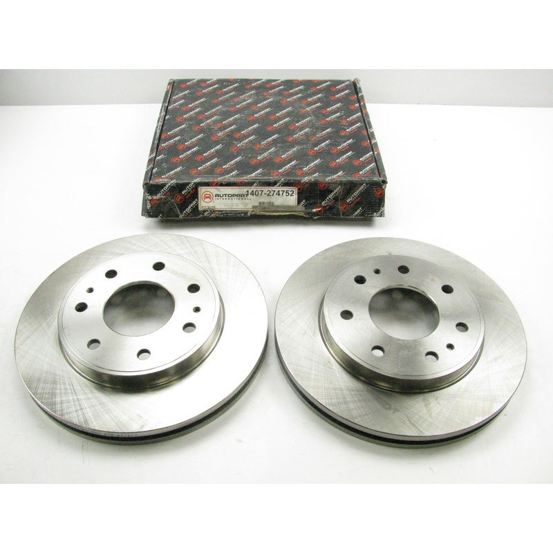 (2) Autopart International 1407-274752 Front Disc Brake Rotor 2009 Ford F-150