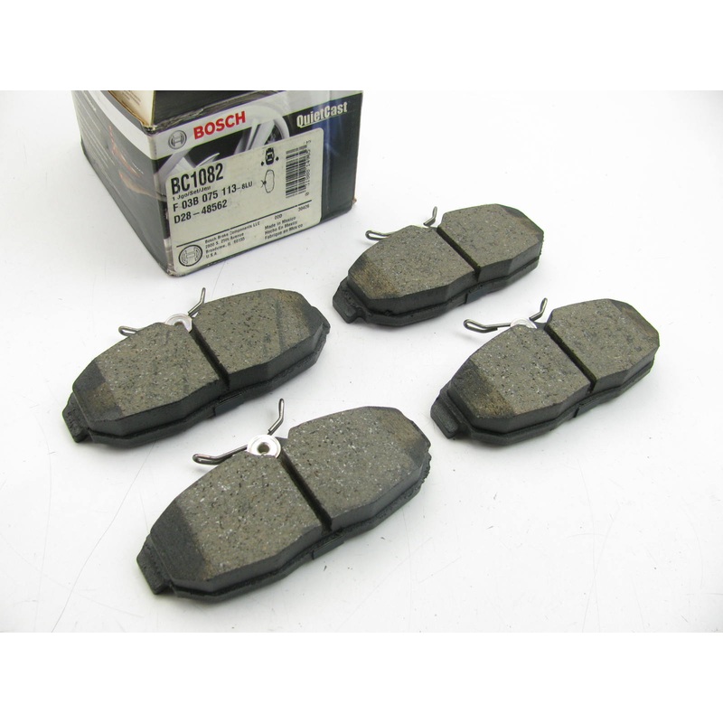 Disc Brake Pad Set-Quietcast Ceramic Pads With Hardware Rear Bosch BC1082
