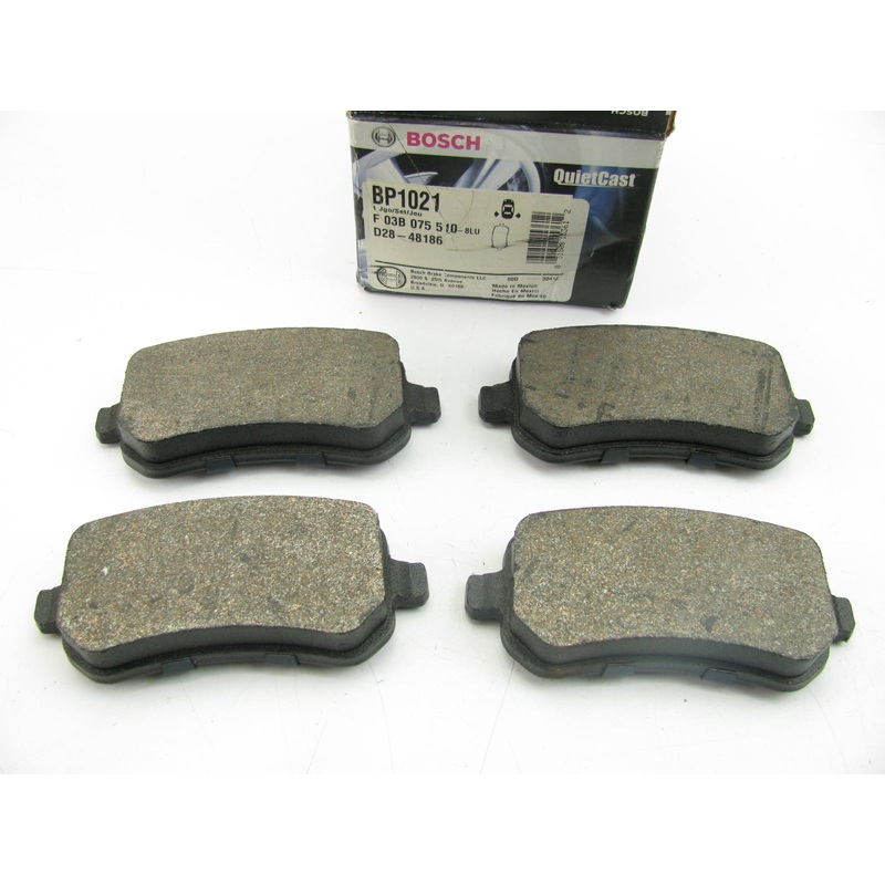 Disc Brake Pad Set-Quietcast Pads With Hardware Rear Bosch BP1021